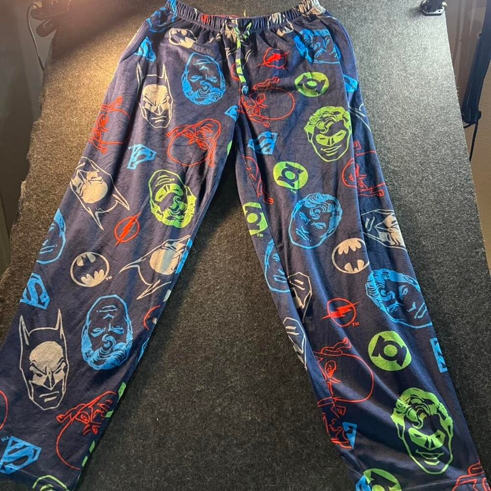 Justice League DC Comic multicolored pyjama bottoms